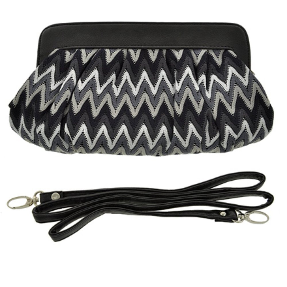 Leatherette Clutch Evening Bag